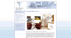Desktop Screenshot of heilpraktikerin-heiler.de
